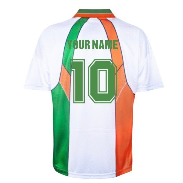 1995 Ireland Away Retro Shirt (Your Name)-SoccerKits Hub | Buy Soccer Jerseys Online
